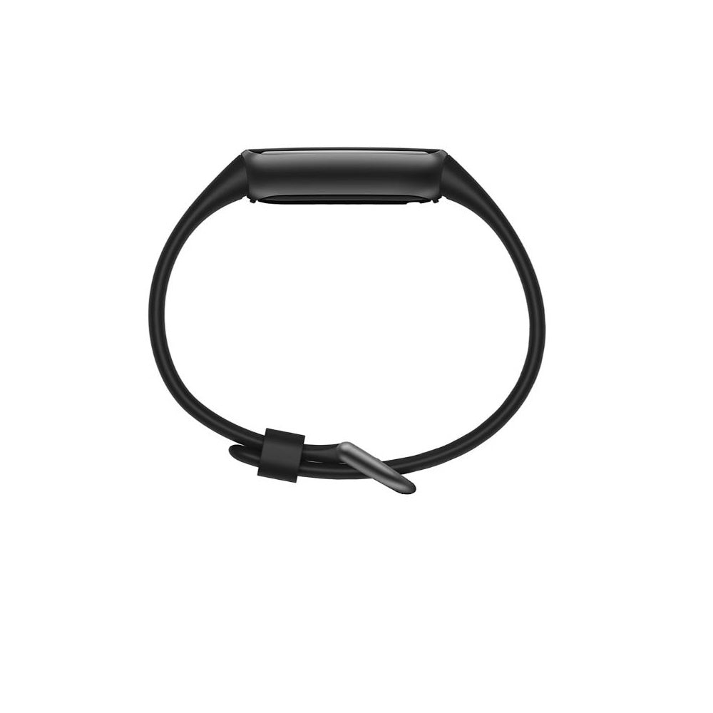 Fitbit Luxe Fitness & Wellness Tracker Bundle w/ One-Size Band & Bonus Small Band - Black FB422BKBKL-BNDL