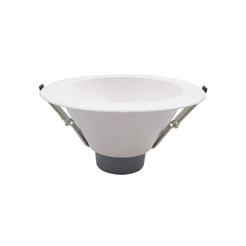 Luminance Sunset Lighting F9618-30 Pro Fixture ES Led 9.5in Downlight, Aluminum Dimmable with White Finish