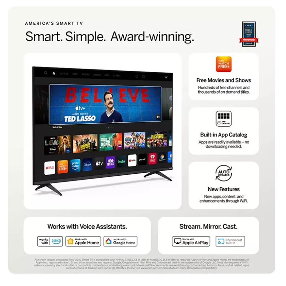 VIZIO 50" Class V-Series 4K LED HDR Smart TV - V505M-K09