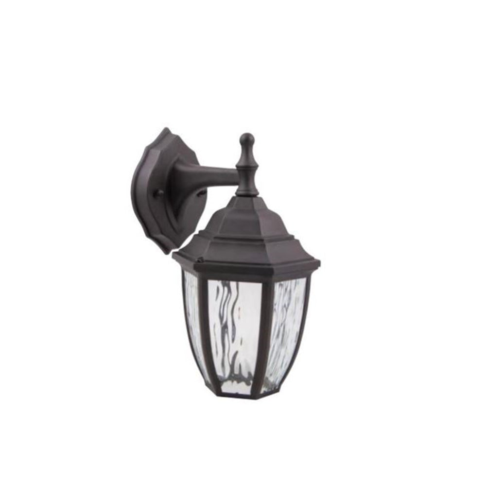 Sunset Lighting 11" Black Integrated LED 9W 500LM 4000K Porch Lantern Outdoor Wall Light F9931-31-2-4K