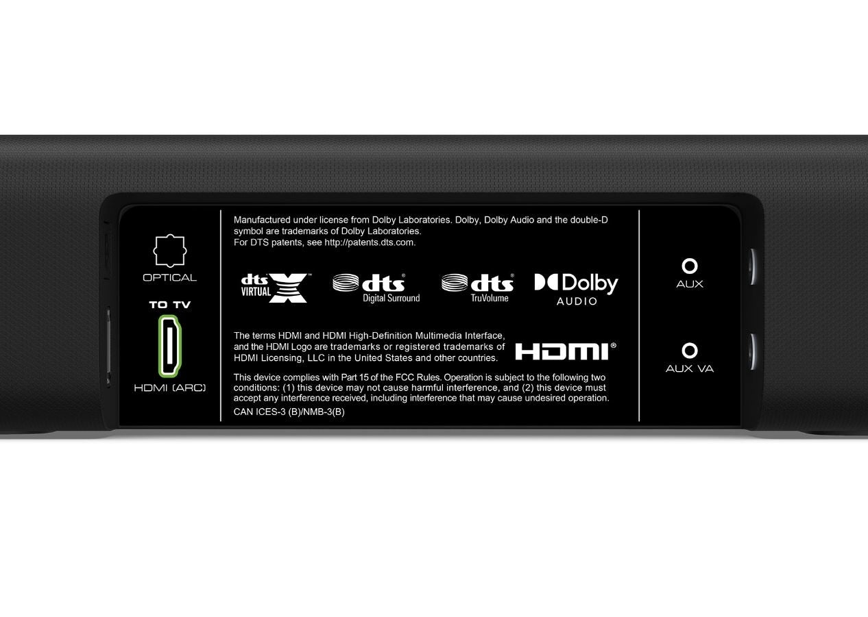 VIZIO V-Series 5.1 Home Theater Sound Bar with DTS Virtual:X, Bluetooth, HDMI ARC V51x-J6