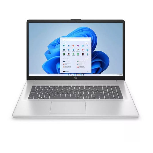 HP 17.3" HD+ Touchscreen Laptop Intel Pentium N5030 4GB 128GB SSD Silver 17-CN0001TG