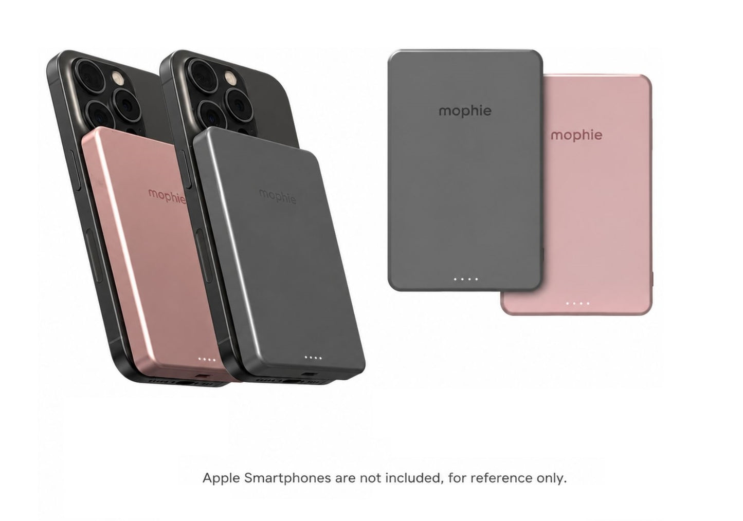 Mophie Snap+ Powerstation Mini - 5K, 2 pack - For Magnetic Qi-enabled Devices
