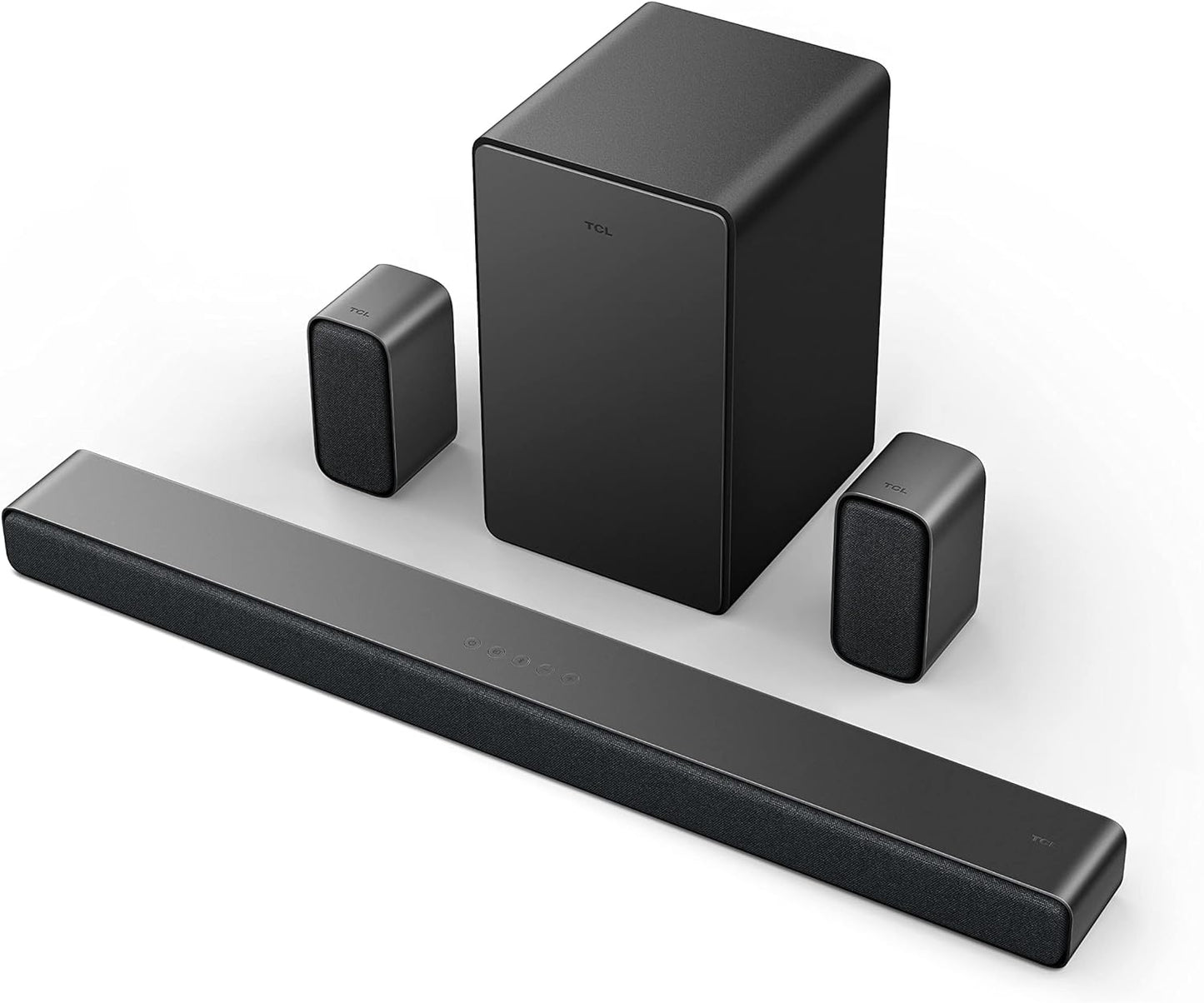 TCL Q Class Premium 5.1 Ch Sound Bar w/ Subwoofer DTS Virtual:X Black Q6510