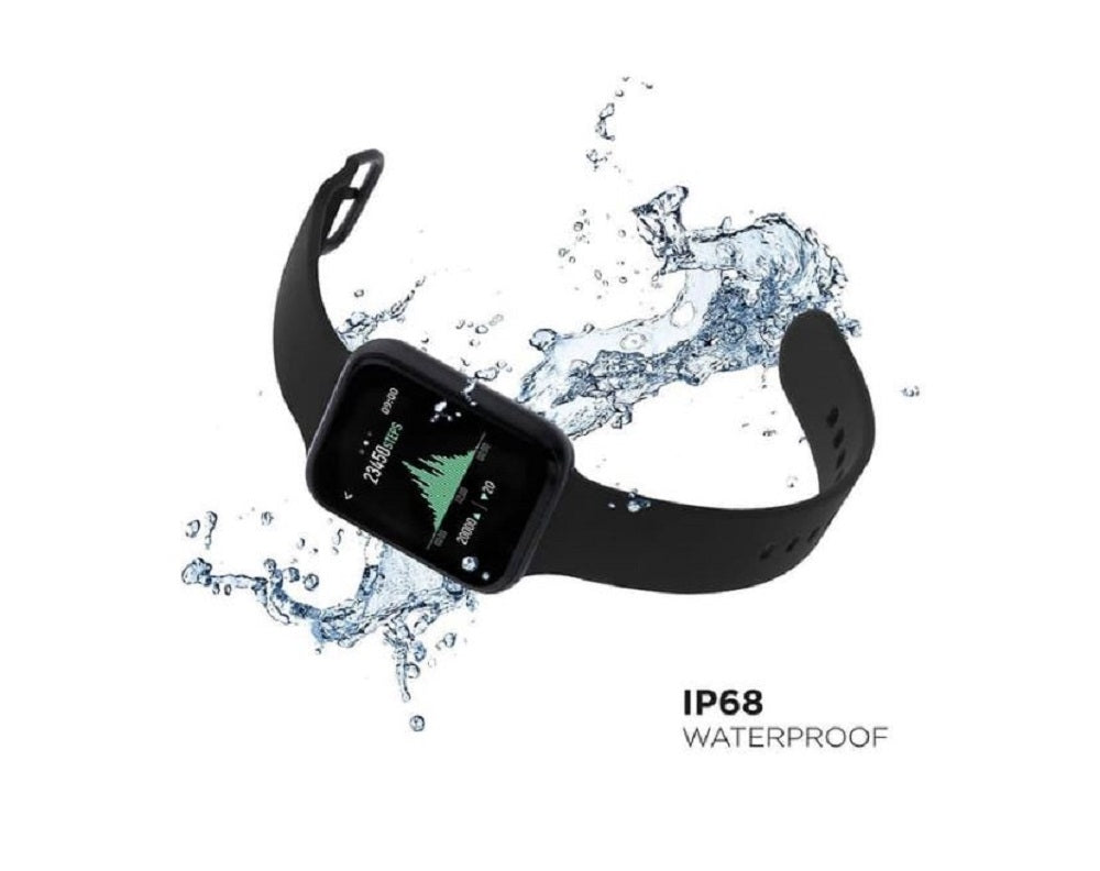 iTouch Air 3 Smartwatch Fitness Tracker - Black with Black Strap 500006B4-G02