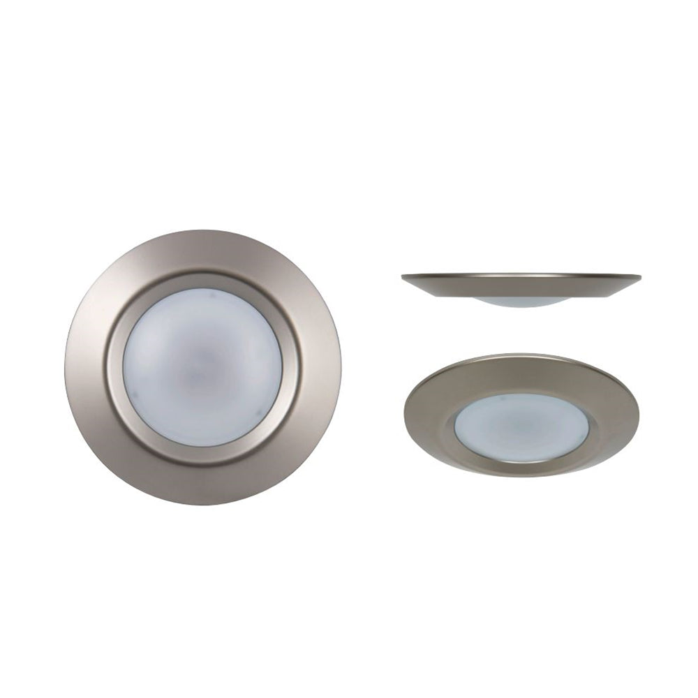 Sunset 6" Disk Light 15W 850Lm 3000K Satin Nickel F8508-52-RP