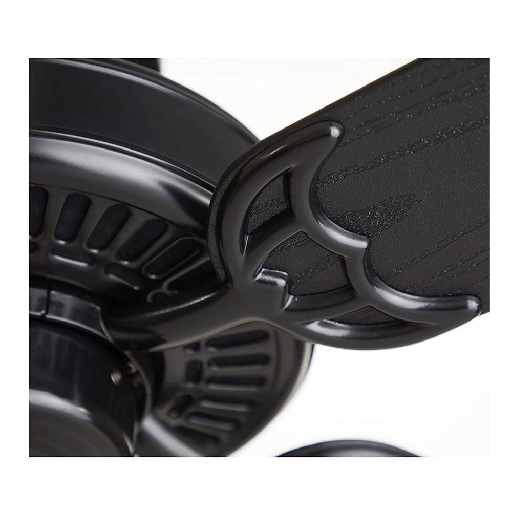 Emerson Fans CF652BQ 52" Summer Night Energy Star Outdoor Barbeque Black Ceiling Fan (Light Kit NOT Included)