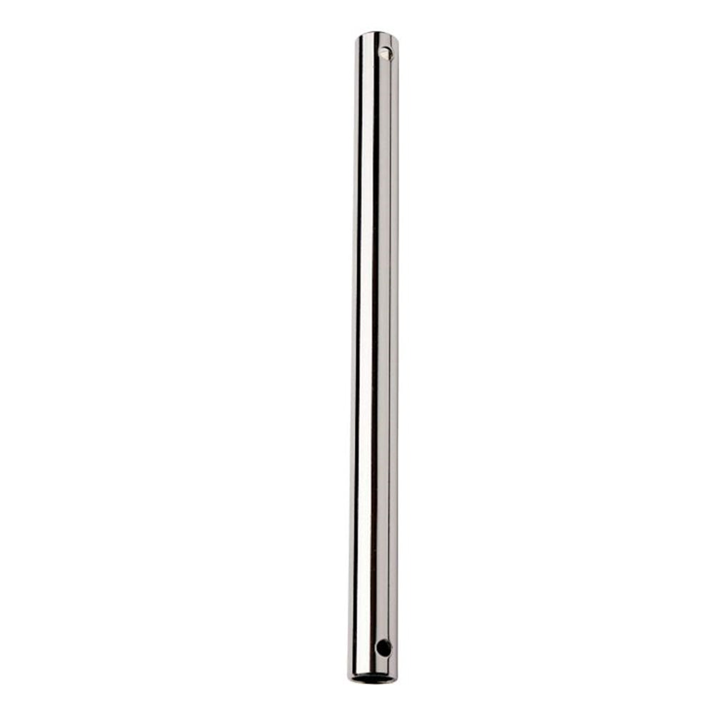 Luminance Kathy Ireland Home Ceiling Fan Downrod, 2.5", Polished Nickel CFDR25PN