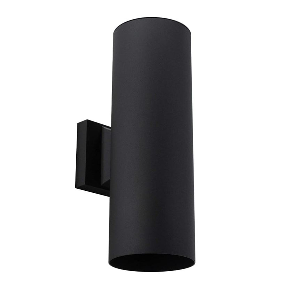 Luminance 2-Light Outdoor Wall Sconce Wet Rated, 5"W x 15" H Black F6902-31