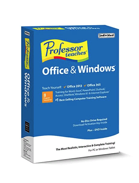 Individual Software Professor Teaches Office 2013 and Win 8.1