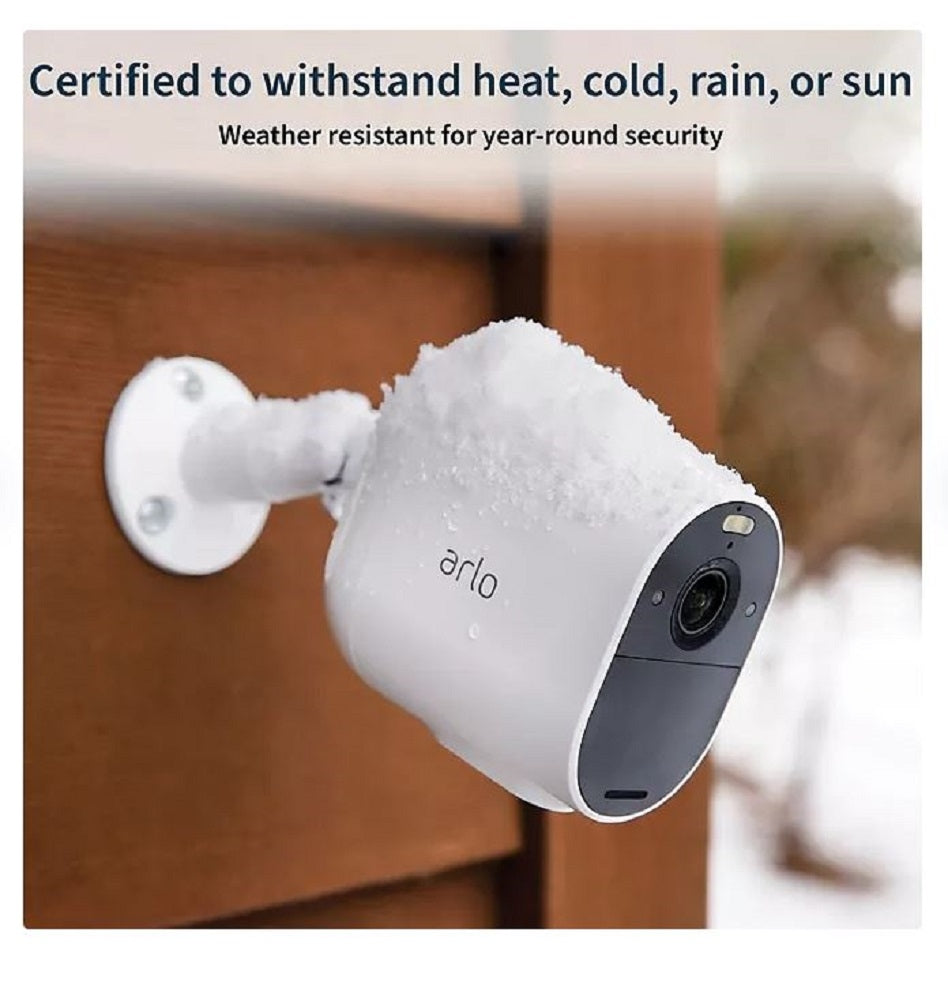 Arlo Essential 1080p Wireless Security Cameras with Solar Panel, 2-pack VMK2230-100NAS