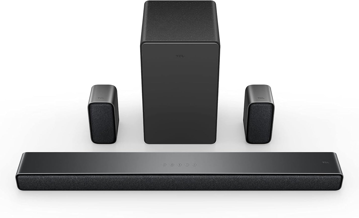 TCL Q Class Premium 5.1 Ch Sound Bar w/ Subwoofer DTS Virtual:X Black Q6510