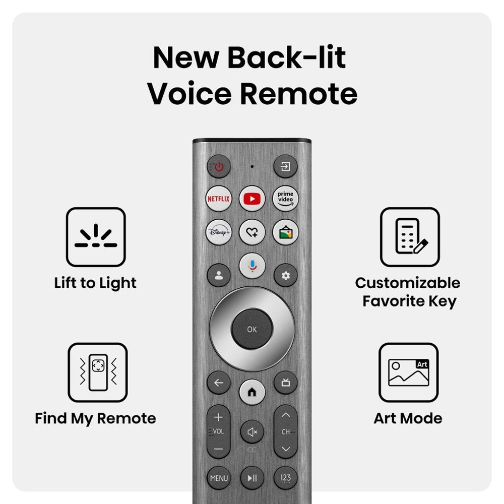 Hisense 55" Class QLED 4K S7N CanvasTV Series Dolby Vision HDR Google Smart TV 55S7N