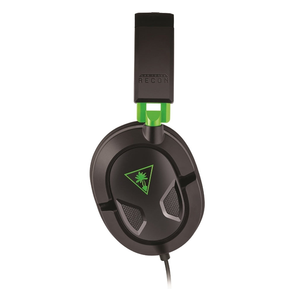 Turtle Beach - Recon 50X Wired Gaming Headset for Xbox Series X|S, Xbox One, PS5, PS4, PS4 Pro, PC & Mobile - Black/Green TBS-2303-05
