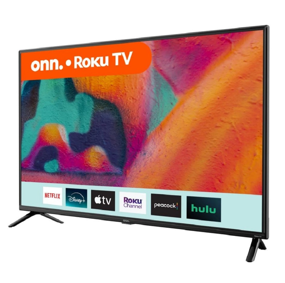 Onn 40” Class FHD 1080P 60Hz LED Roku Smart TV 100058007