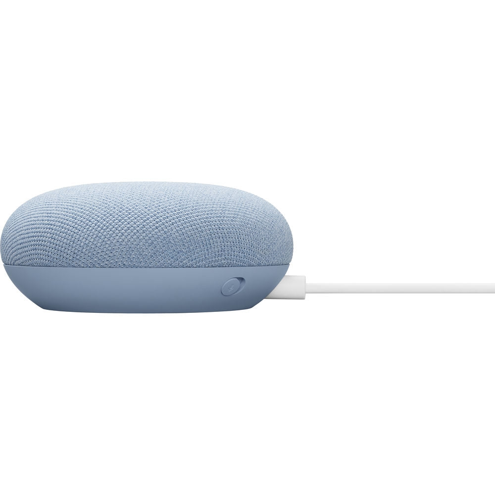 Google Nest Mini Como Blue 2nd Generation Bluetooth Speaker GA01140-US