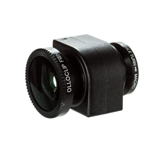 Olloclip 3-in-1 lens system for iPhone4/S Black OCEU-IPH4-FWM-B