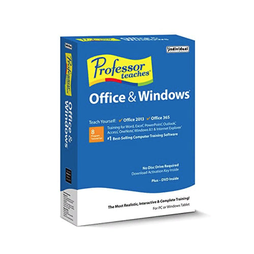 Individual Software Professor Teaches Office 2013 and Win 8.1