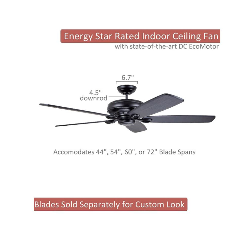 Emerson Penbrooke Eco Barbeque Black Ceiling Fan - Blades Select Fan CF5200BQ