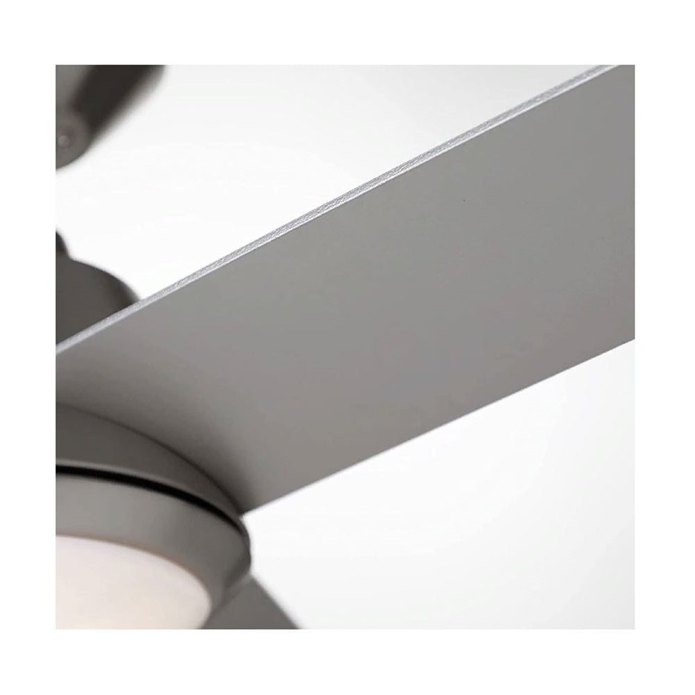 Emerson CF370BS Geode 52" Ceiling Fan with LED Light, Brushed Steel