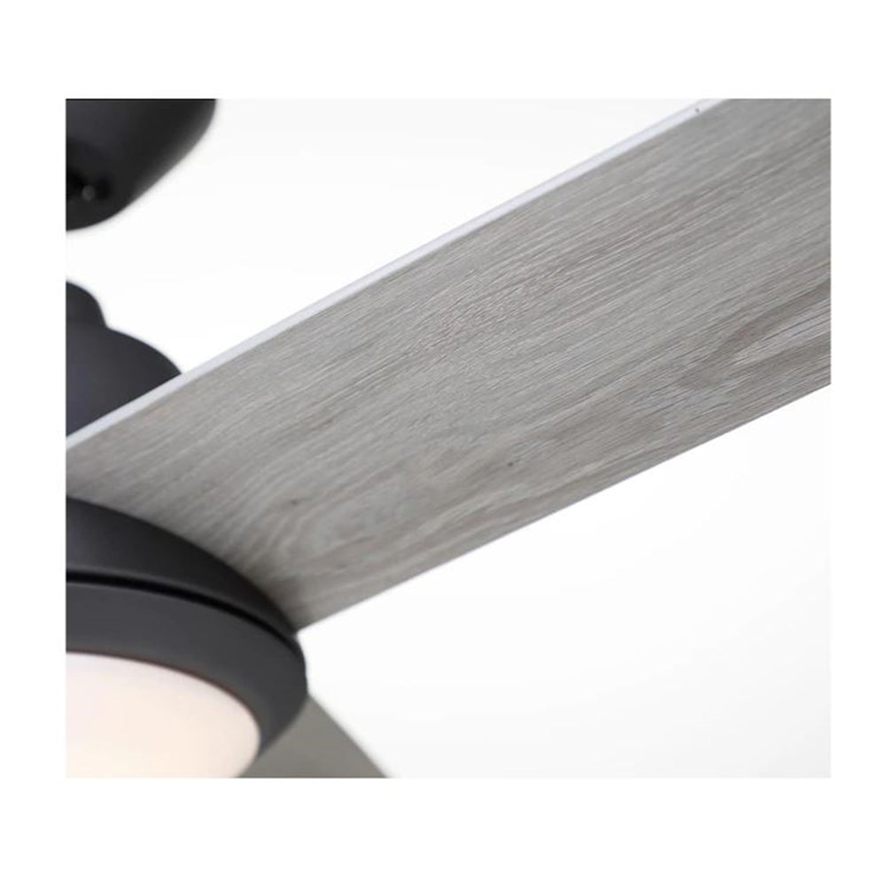 Emerson Geode 52" Graphite Ceiling Fan LED Light - Timber Gray Blades CF370GRT