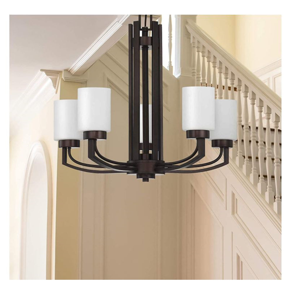 Sunset Lighting Hadley 5-Light 100W Chandelier Provincial Bronze - F22005-64