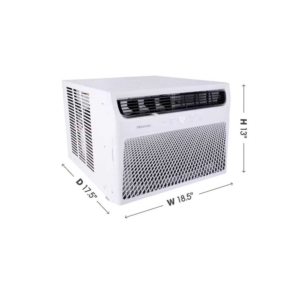 Hisense 350-sq ft Window Air Conditioner w/ Heater 115-Volt; 8000-BTU AW0822DR1W