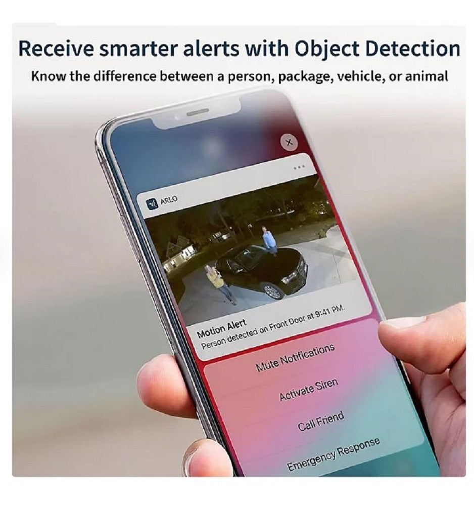 Arlo Essential 1080p Wireless Security Cameras with Solar Panel, 2-pack VMK2230-100NAS
