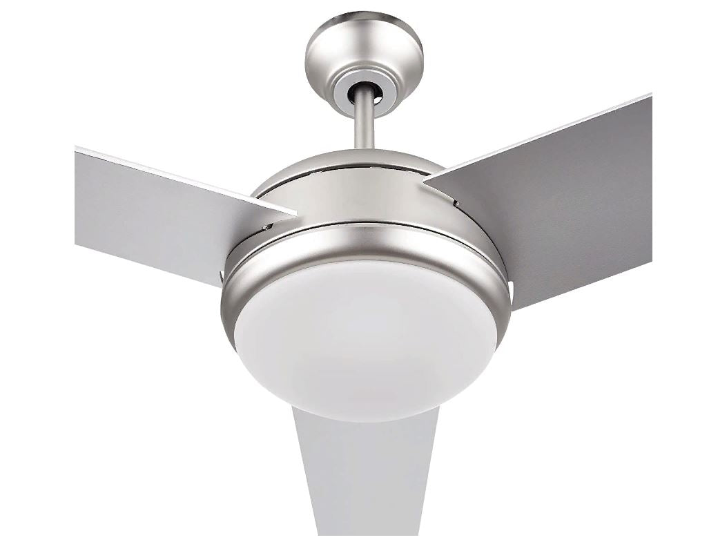Concord Skylark 52" Satin Nickel Indoor Ceiling Fan w/ Light Kit 3-Blade 52SKY3ESN