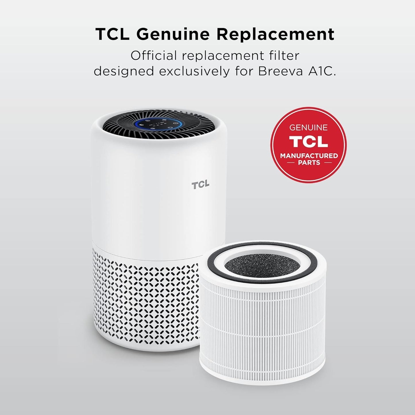 TCL AR1S Replacement Filter Compatible with Breeva A1 & A1W White