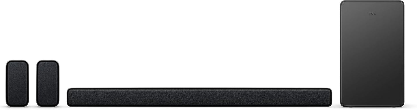 TCL Q Class Premium 5.1 Ch Sound Bar w/ Subwoofer DTS Virtual:X Black Q6510
