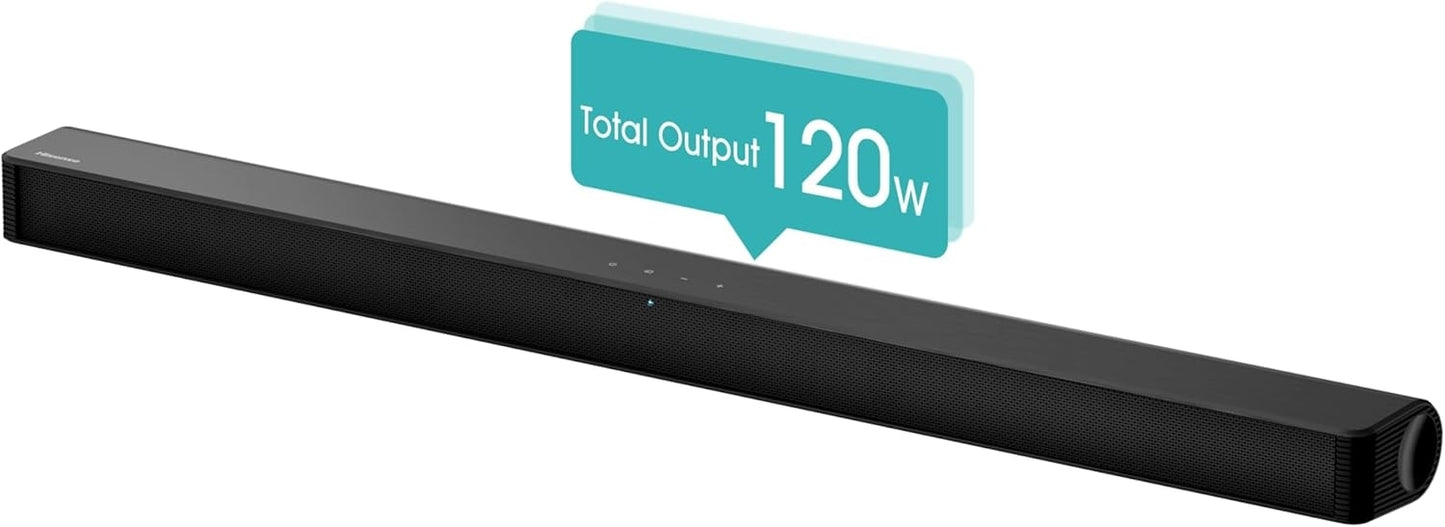 Hisense HS2025G 2.0 Channel 120W Soundbar - Black