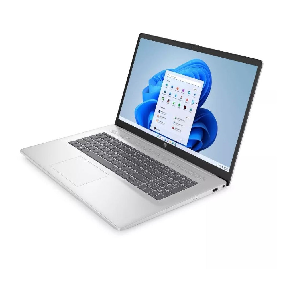 HP 17.3" HD+ Touchscreen Laptop Intel Pentium N5030 4GB 128GB SSD Silver 17-CN0001TG