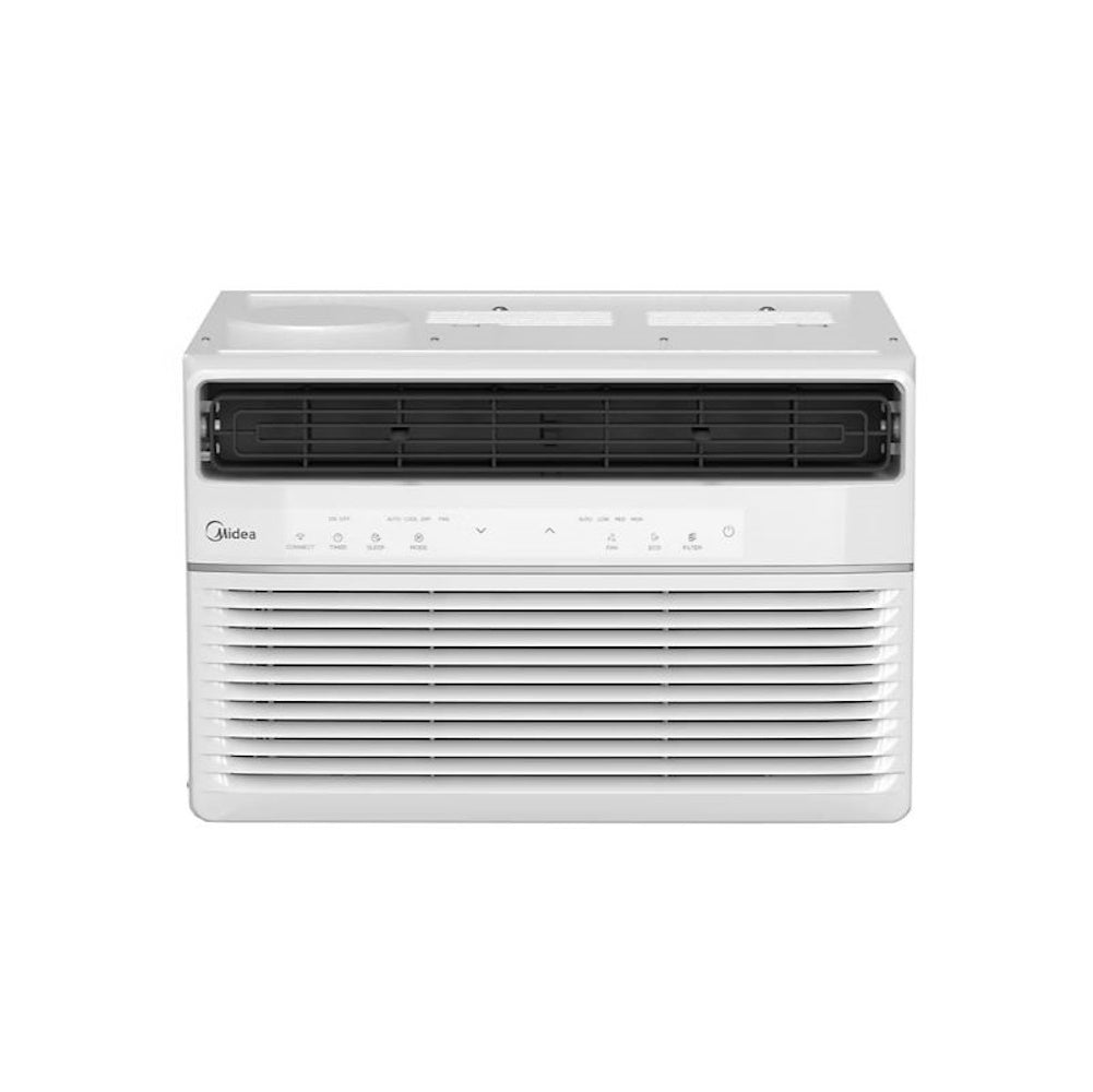 Midea Smart 8,000 BTU 350 sq. ft. Window Air Conditioner, 3-in1 Comfort: get cooling, dehumidification, and fan modes, Intelligent Features: sleep mode and 24 hours -  MAW08S1JWT-B