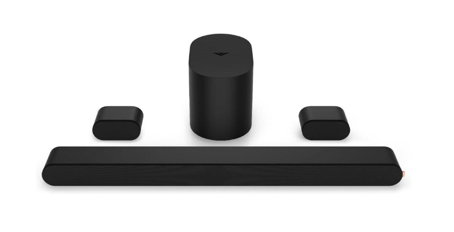 VIZIO 5.1 Soundbar, Wireless Subwoofer, Surround Sound w/ Dolby Atmos and DTS:X - Black SV510M-0806