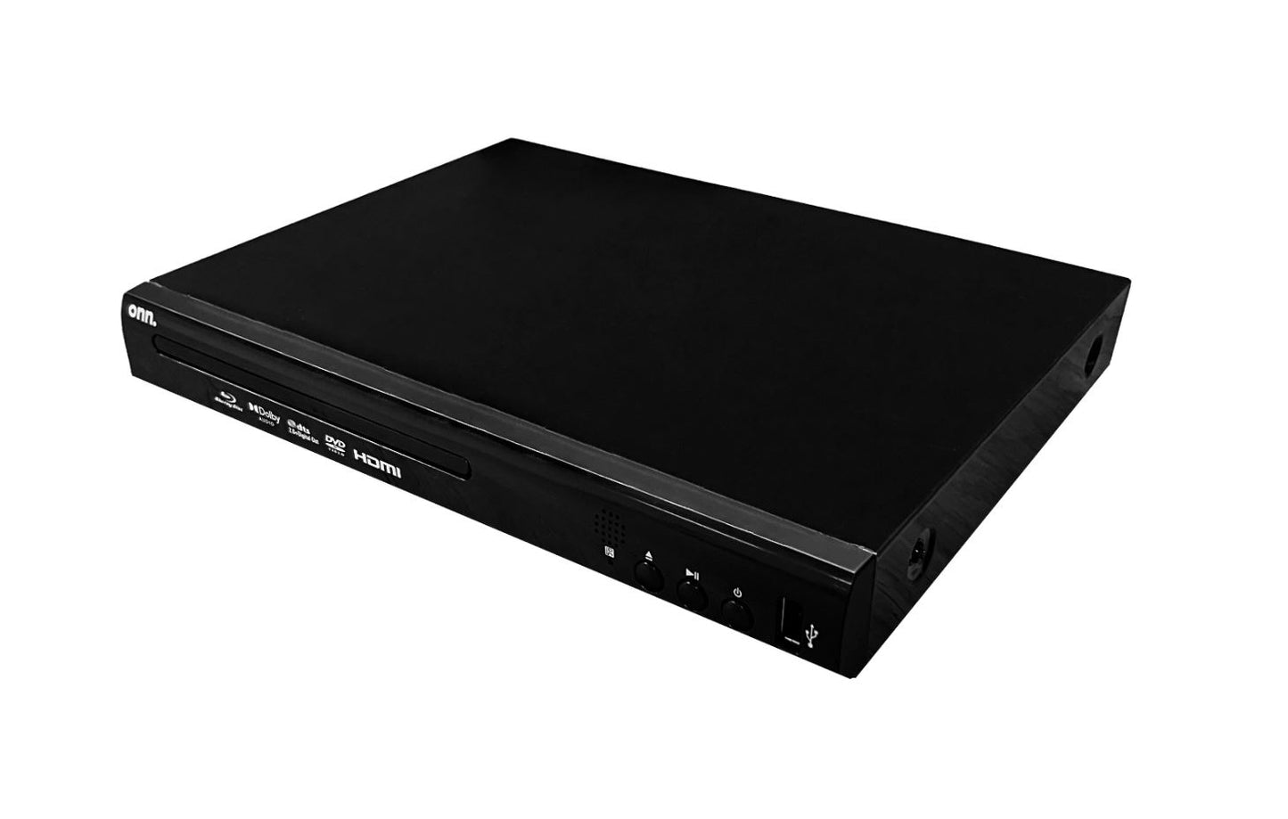 ONN Blu-ray Player HD Video Output up to 1920x1080 pixels 100147615 Black