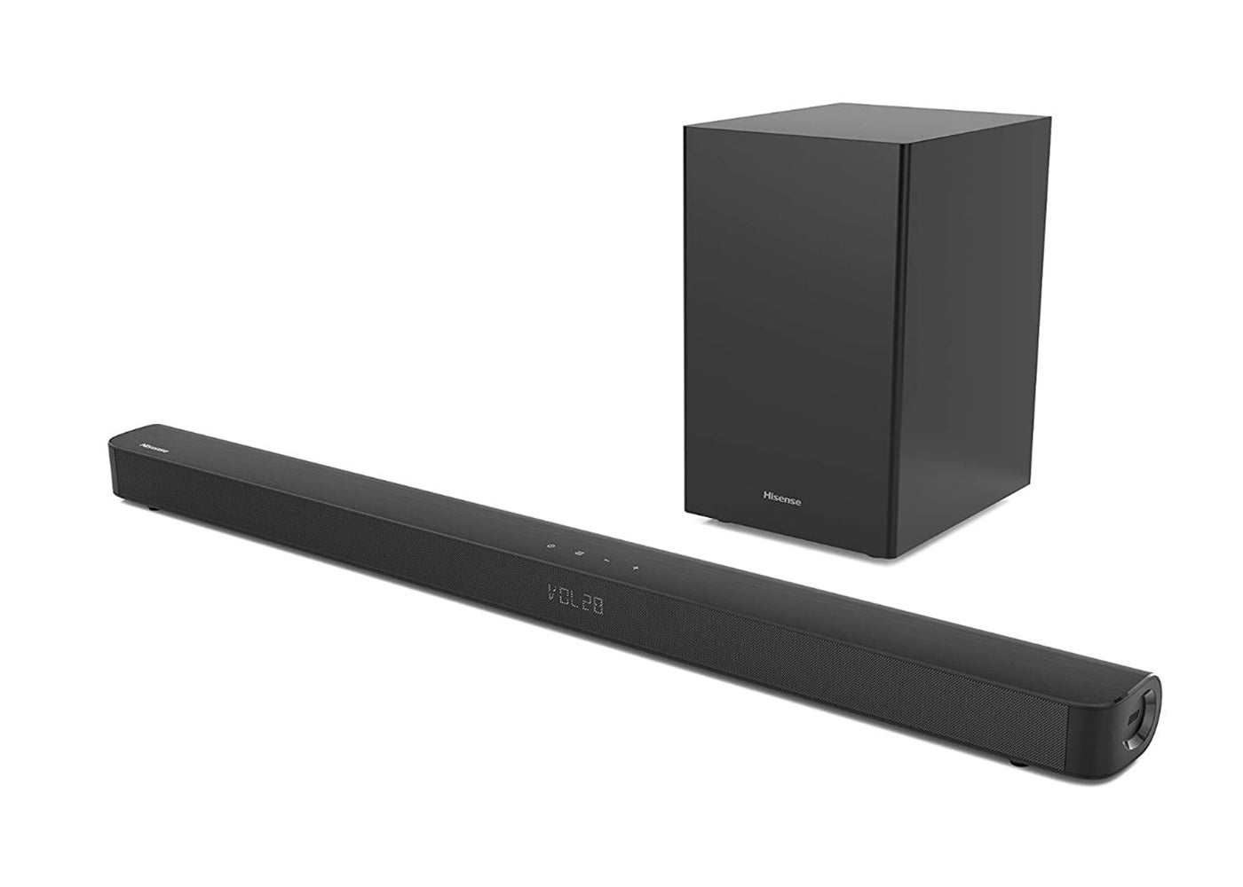 Hisense 2.1-Channel Soundbar with Wireless Subwoofer - Black HS212F