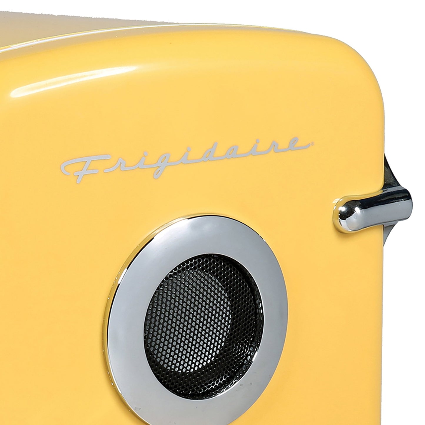 Frigidaire 6 Can Mini Portable Fridge Cooler Built-in Speaker, 4L Capacity - EFMIS151YELCP4
