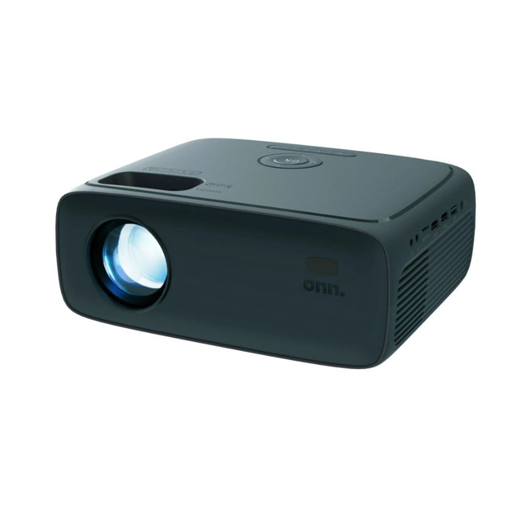 HD 1080p LCD Home Theater Projector, Streaming Ready, 6' HDMI Cable, 5 Watt Speaker, Remote, 32" - 210" image size, Supports HDMI/USB/MicroSD/AV, Indoor & outdoor use - 100096801