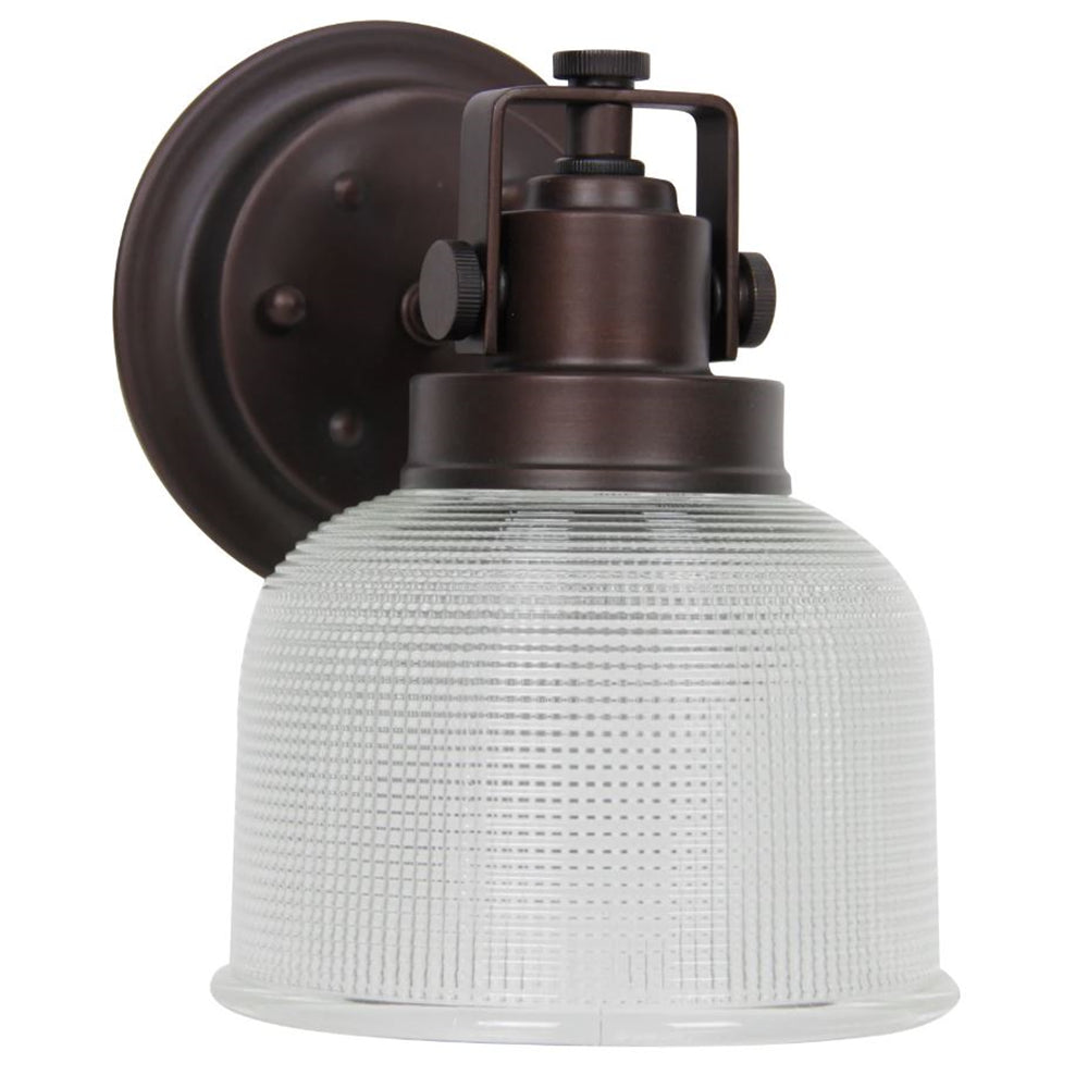 Sunset Lighting 1-Lt 100W Medium Base Wren Vanity Provincial Bronze F3191-64