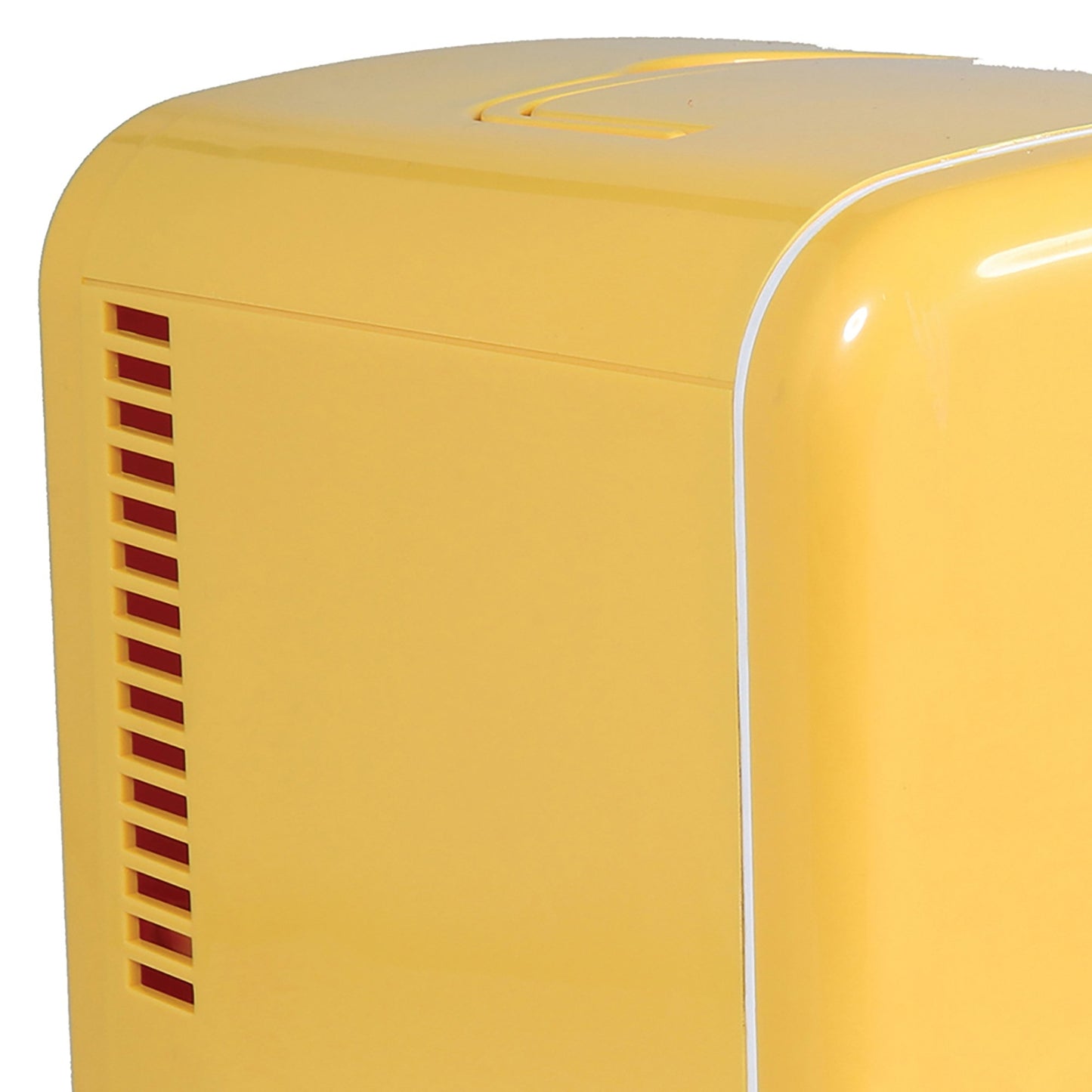 Frigidaire 6 Can Mini Portable Fridge Cooler Built-in Speaker, 4L Capacity - EFMIS151YELCP4