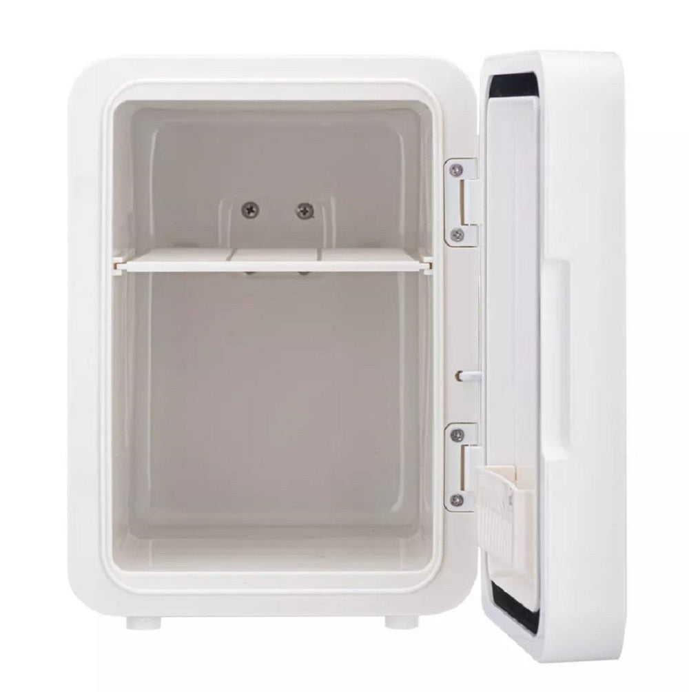 Frigidaire Gallery 9 Can or 6 Liter Beauty Lighted Mirror Fridge - White EFMIS172-WHITE