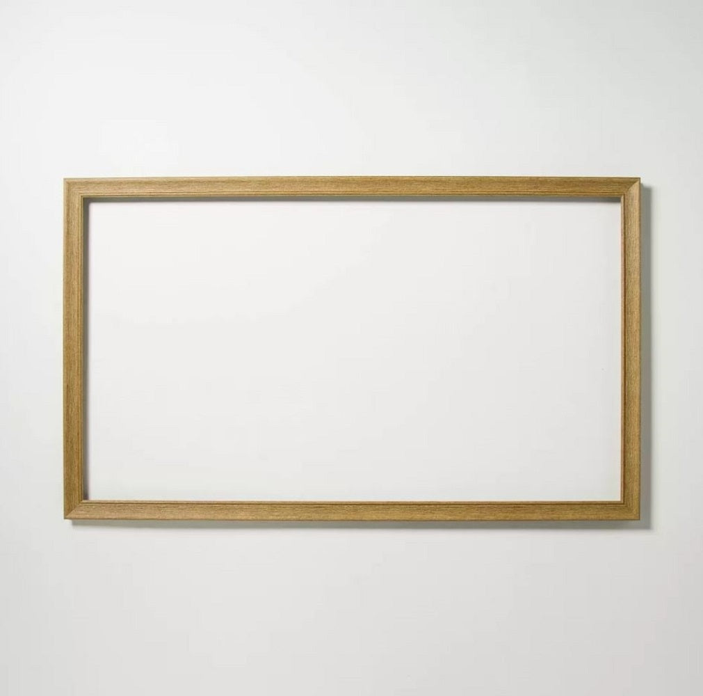 Deco TV Frames 65" TV Frame Bezel Wood Finish for Samsung The Frame 2021-2024 TV models