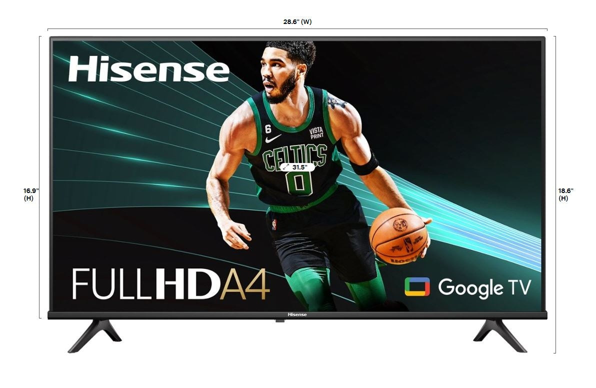Hisense 32" Class A4 Series Full HD 1080p LED Google TV 32A4K
