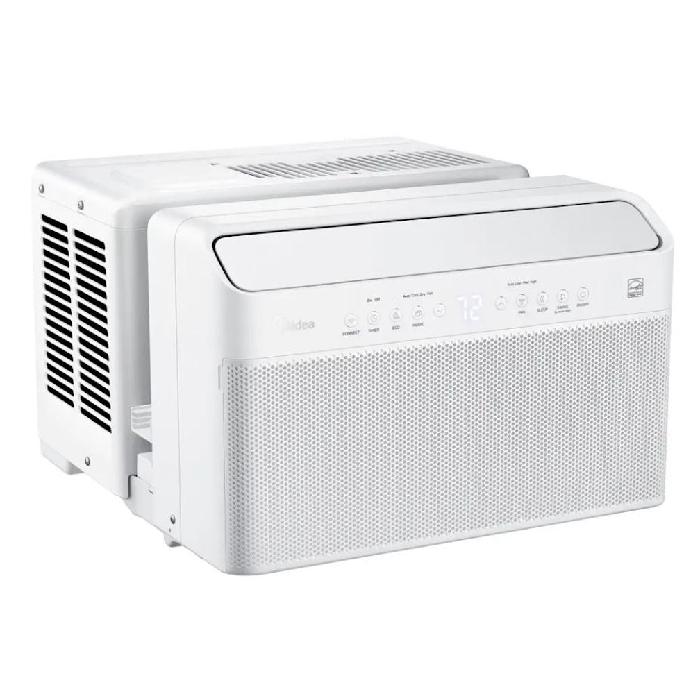 Midea 12,000 BTU DOE U-Shaped Smart Window Air Conditioner, for spaces up to 550 sq. ft. MAW12V1QWT