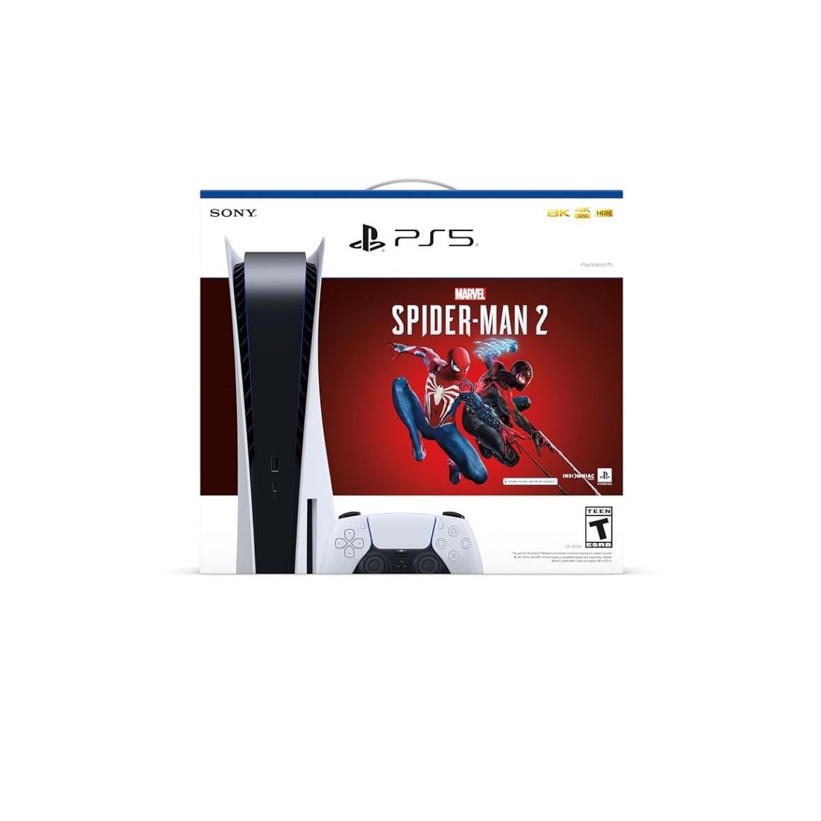 Sony PlayStation 5 Console Marvel’s Spider-Man 2 Bundle 1000037780