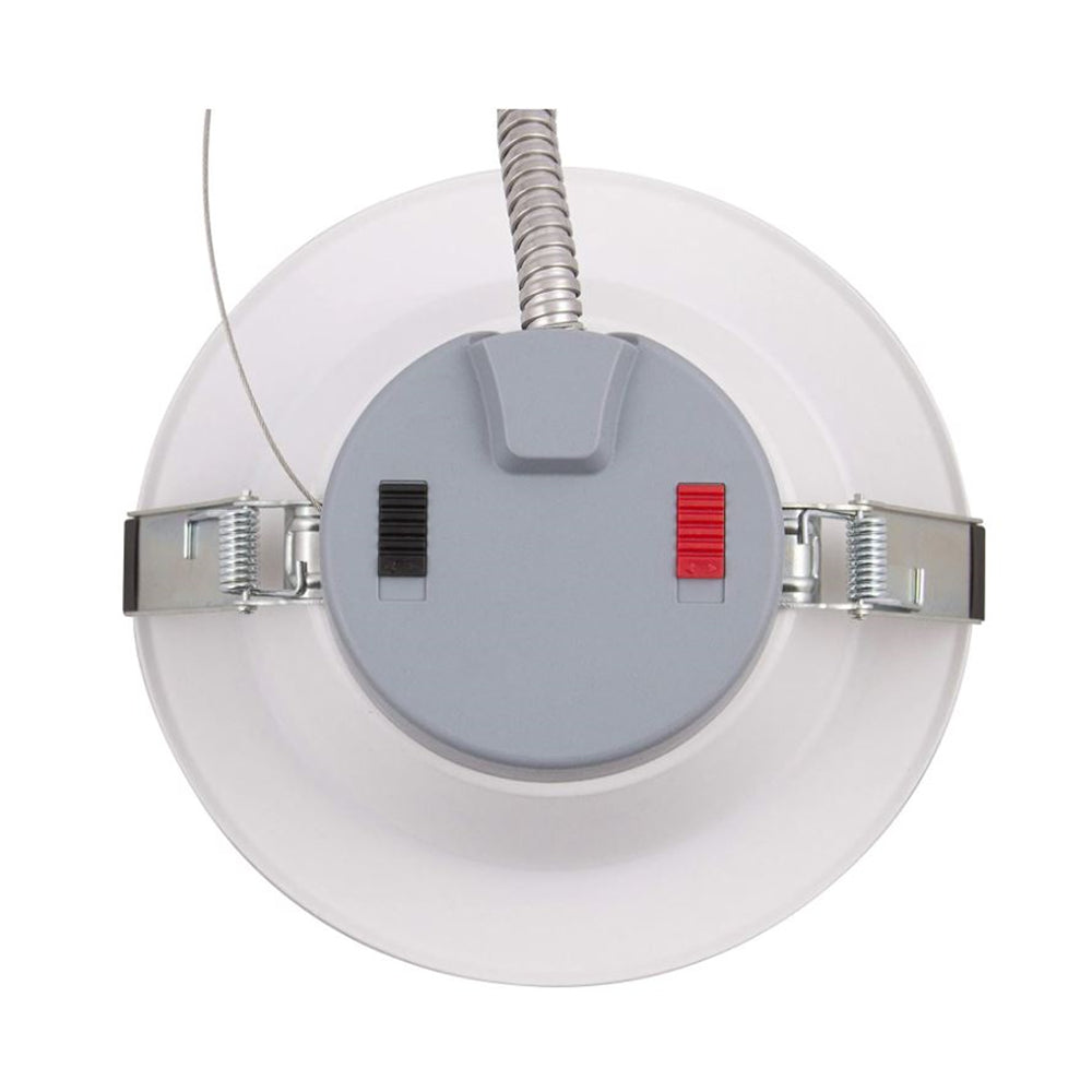 Luminance Sunset Lighting F9616-30 Pro Fixture ES Led Six Inch Downlight, Aluminum Dimmable with White Finish