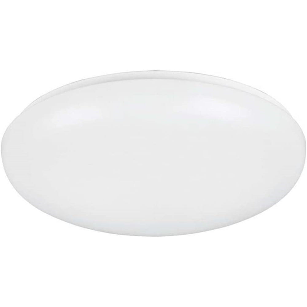Sunset Lighting F8053-30-LED 11" Flush Mount White Acrylic Lens Shades, White Finish - MUSHROOM 15W CRI90 4000K 1100