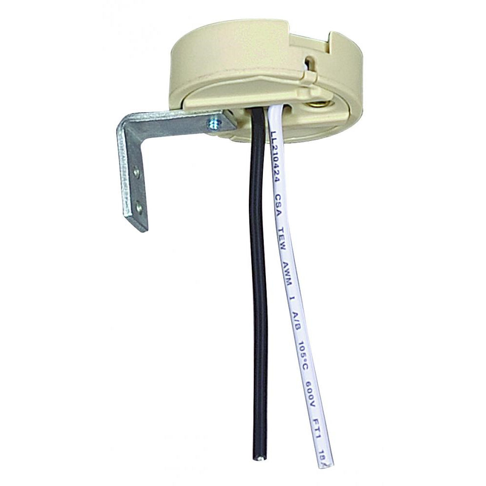 Luminance L-Bracket 8/32F D-1-1/2" Holes GU-24 Base for LED Lights 8-3518