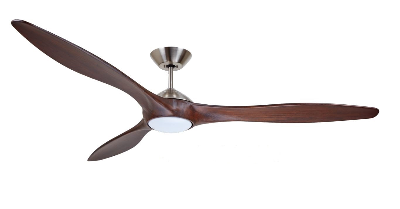 Luminance 72" Span Lindbergh Eco Ceiling Fan Blades Coffee 35" Size B315CO72